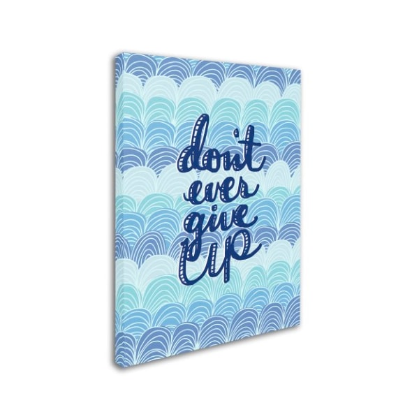 Elizabeth Caldwell 'Don't Give Up Waves' Canvas Art,18x24